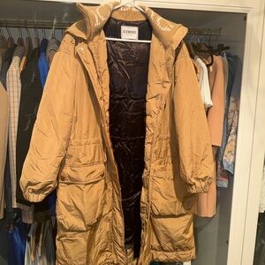 Iceberg Camel Puffer Coat for Women